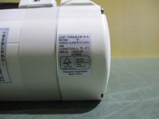 新古 PANASONIC AC SERVO MOTOR MSMA022A1E サーボモータ AC92V