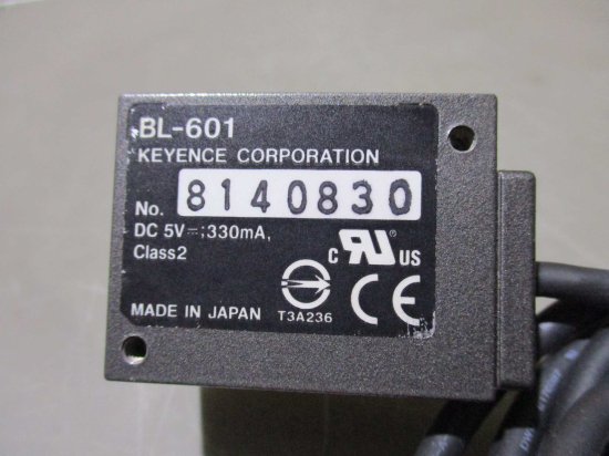 中古 KEYENCE 超小型レーザ式バーコードリーダ BL-601 - growdesystem