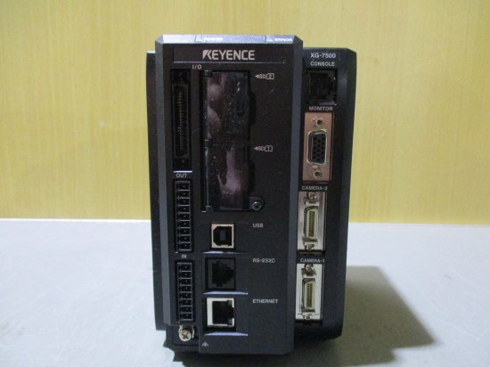 中古 KEYENCE XG-7500 画像システムコントローラ - growdesystem