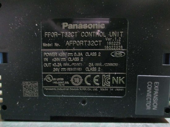 中古 PANASONIC FPOR-T32CT CONTROL UNIT AFPORT32CT コントロールユニット - growdesystem