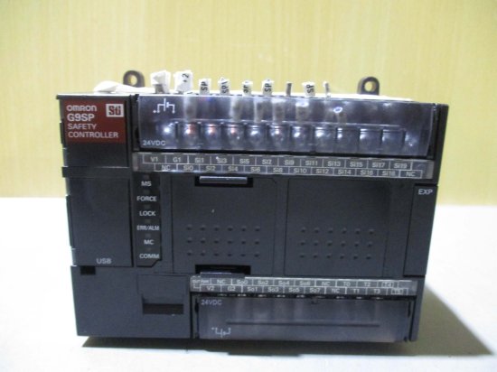 中古 OMRON SAFETY CONTROLLER G9SP-N20S セーフティーコントローラー