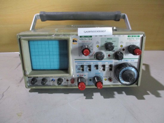 中古 Iwatsu SS-3510 50MHz SYNCHROSCOPE 通電OK