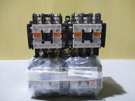 新古 FUJI ELECTRIC SC-N2 SC35BAA 電磁接触器 4個 - growdesystem