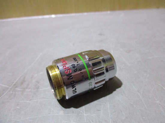 中古 OLYMPUS ULWD MSPlan20 0.40 ∞/0 f=180 顕微鏡 対物レンズ - growdesystem