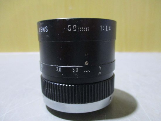 COSMICAR TV LENS 50mm F1.4 （Cマウントレンズ）カメラ - fimex ...