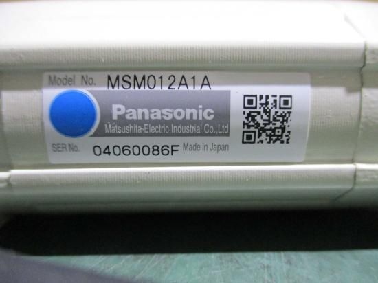 新古 Panasonic MSM012A1A サーボモーター - growdesystem