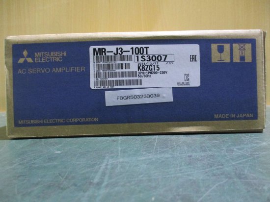 新古 MITSUBISHI MR-J3-100T ACサーボアンプ 1kW - growdesystem