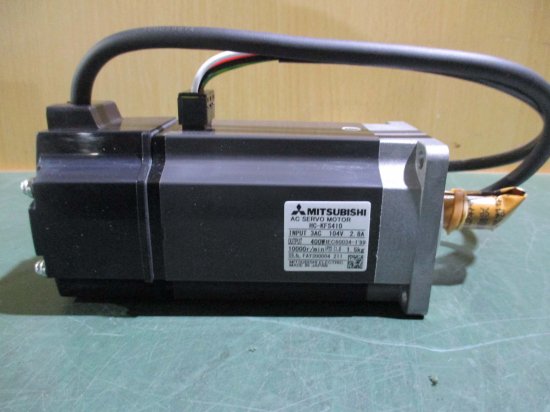 新古 MITSUBISHI AC servo motor HC-KFS410 サーボモータ 3AC 104V 2.8A 400W -  growdesystem