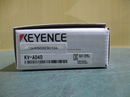 新古 KEYENCE KV-AD40 PLCシステム アナログ入力ユニット - growdesystem