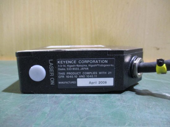 中古 KEYENCE LK-G30 1480105 高速・高精度CCDレーザ変位計/高精度 