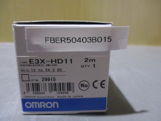新古 OMRON PHOTOELECTRIC SWITCH E3X-HD11 光電センサースイッチ - growdesystem