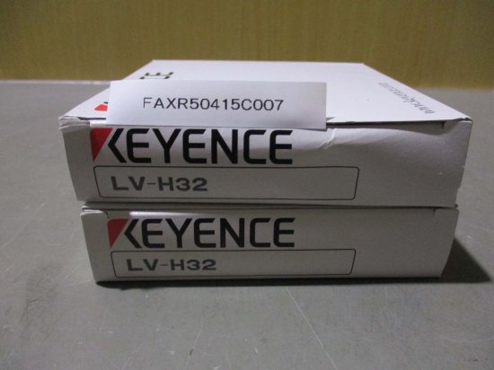 新古 KEYENCE LV-H32 デジタルレーザセンサヘッド ＜2個＞ - growdesystem