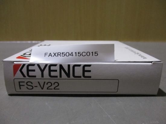 新古 KEYENCE FS-V22 ファイバーセンサーアンプ - growdesystem