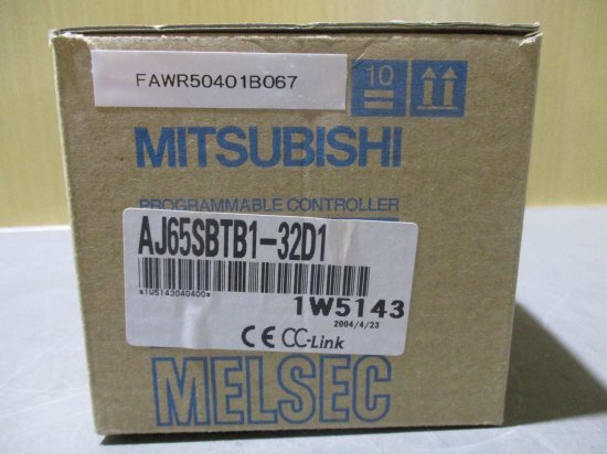 新古 MITSUBISHI MELSEC CC-Link小形タイプリモートI／Oユニット（入力