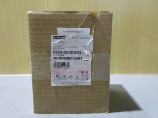 新古 SIEMENS SITOP MODULAR POWER SUPPLY 6EP1436-3BA00 電源 3AC 400