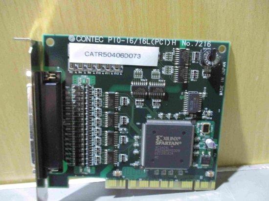 中古 CONTEC 絶縁型デジタル入出力ボード PIO-16/16L(PCI)H - growdesystem