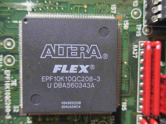 中古 JA-M00022C 31287-101-01 PBF E38344 ALTERA FLEX EPF10K10QC208-3 U  DBA560343A - growdesystem