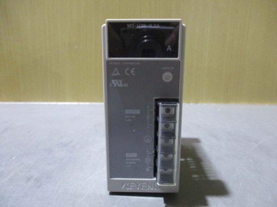 中古 KEYENCE モニタ内蔵超小型スイッチング電源 MS-H75 3.2A ② - growdesystem