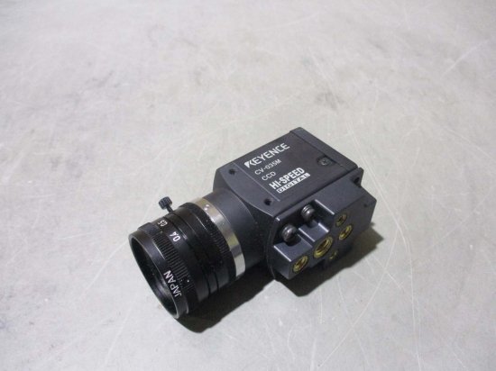 中古 CCD KEYENCE デジタル倍速白黒カメラ CV-035M 画像センサ 16MM 1 