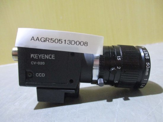 中古 KEYENCE CV-020 CCD CAMERA カメラ - growdesystem