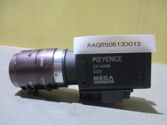 中古KEYENCE CCD CVー200M キーエンス MEGA HR F1.4/25MM - growdesystem