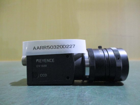 中古KEYENCE CV-020 CCD CAMERA カメラ - growdesystem