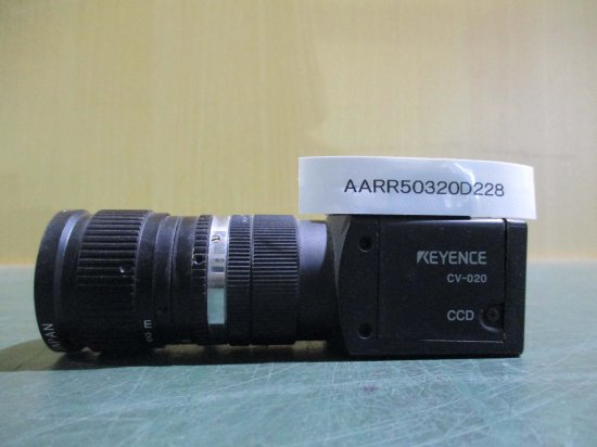 中古KEYENCE CV-020 CCD CAMERA カメラ - growdesystem