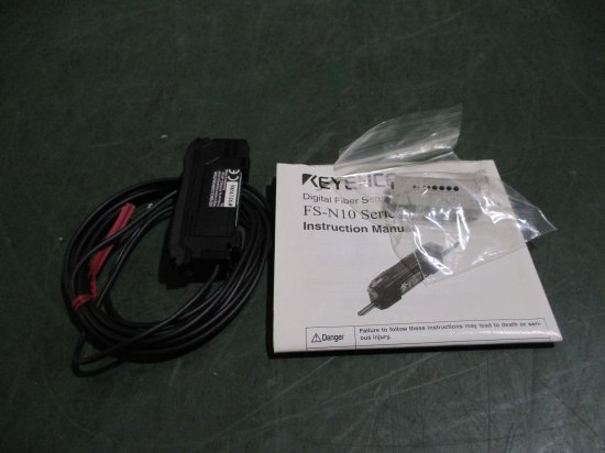 新古 KEYENCE FS-N12N ファイバーセンサーアンプ 2セット - growdesystem