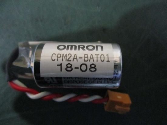 新古 OMRON CPM2A-BAT01 プログラマブルコントローラメモリバックアップ用バッテリ [2個] - growdesystem