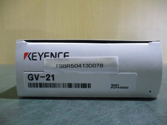 新古 KEYENCE GV-21 CMOSレーザセンサ アンプ 親機 - growdesystem