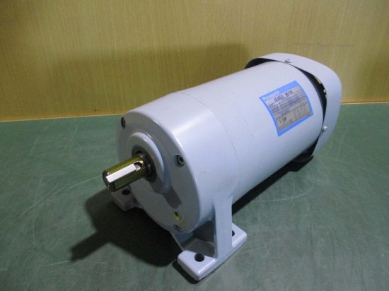 新古 PANASONIC GEARED MOTOR GMBS02020Y ギヤードモーター 200V 0.2kw ギアレシオ 1：20 減速比 -  growdesystem