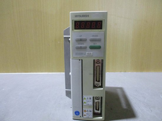 中古 Mitsubishi MR-J40A Servo Drive, 400W, 200-230V, 50/60Hz 2.5A -  growdesystem