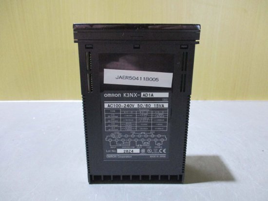 中古 Omron K3NX-AD1A Digital Panel Process Meter, AC 100-240V 50/60 Hz -  growdesystem