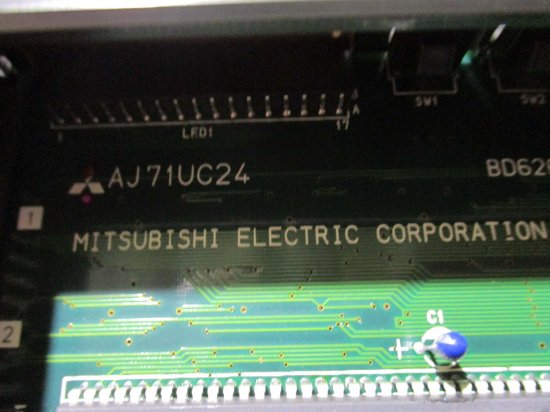 中古 MITSUBISHI AJ71UC24 シーケンサ計算機リンクユニット - growdesystem