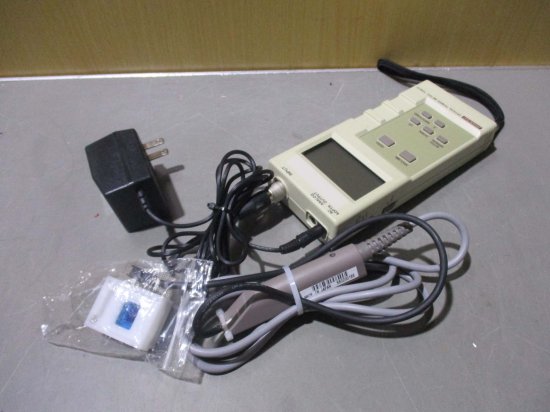 中古 ADVANTEST OPTICAL POWER METER TQ8210/AC ADAPTOR A08017/OPTICAL SENSOR  Q82017A - growdesystem