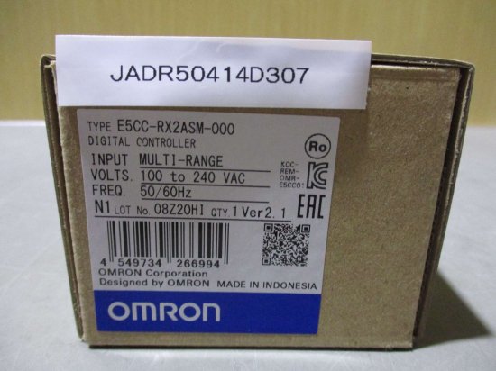 新古 OMRON 温度調節器 E5CC-RX2ASM-000 - growdesystem