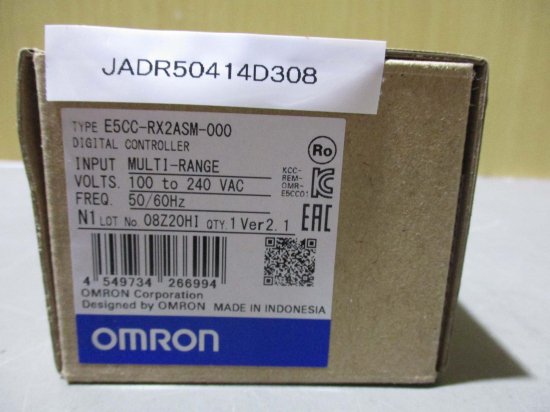 新古 OMRON 温度調節器 E5CC-RX2ASM-000 - growdesystem