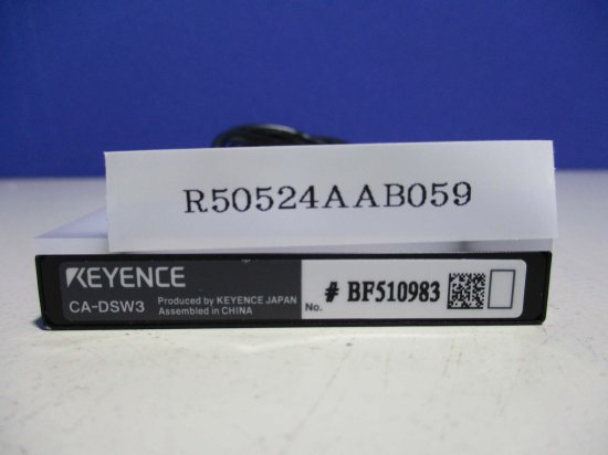 中古 KEYENCE CA-DSW3 白色バックライト照明 - growdesystem