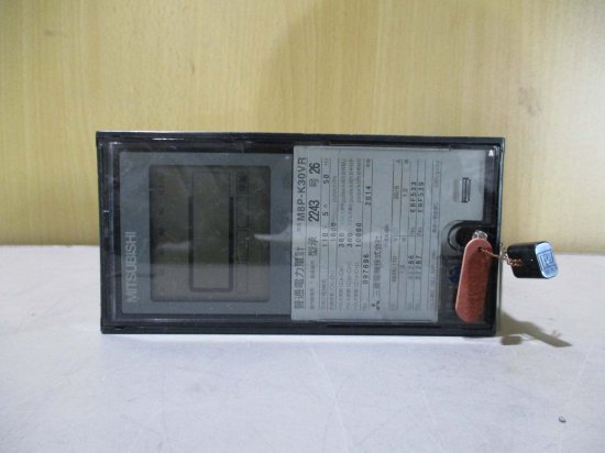 中古 MITSUBISHI M8P-K30VR 普通電力量計 - growdesystem