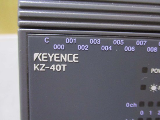中古 KEYENCE KZ-40T 超小型パッケージタイプPLC - growdesystem