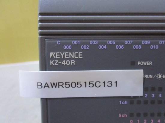 中古 KEYENCE KZ-40R超小型パッケージタイプPLC - growdesystem