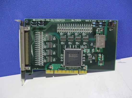 中古 CONTEC PIO-32/32B(PCI)V 絶縁型電源内蔵デジタル入出力ボード 7283A - growdesystem