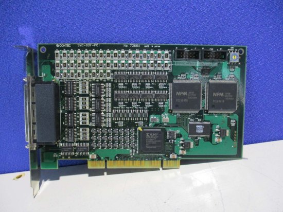 中古 SMC-8DL-PCI コンテック PCI対応 高速ラインドライバ出力8軸モーションコントロールボード - growdesystem