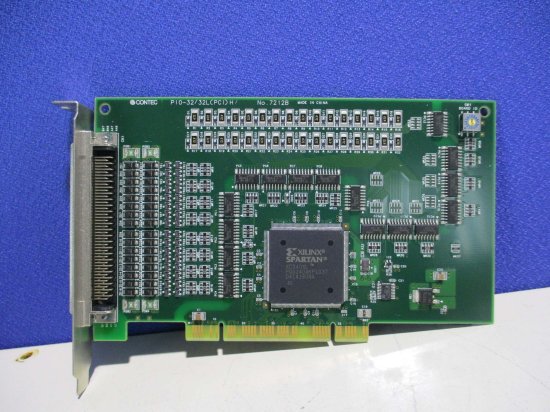 中古 CONTEC PIO-32/32L(PCI) 絶縁型電源内蔵デジタル入出力ボード 7212B - growdesystem