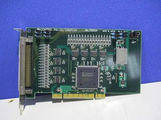 中古 CONTEC(コンテック) 絶縁型電源内蔵デジタル入出力ボード PIO-32/32B(PCI)V - growdesystem