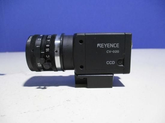 中古 KEYENCE CV-020 CCD CAMERA カメラ 16MM 1:1.6 - growdesystem