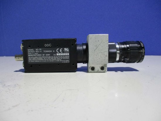 中古 SONY CCD VIDEO CAMERA MODULE XC-75/LENS 50MM - growdesystem