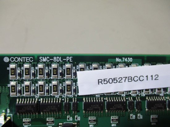 中古 Contec SMC-8DL-PE PCI Express対応高速ラインドライバ出力モーションコントロールボード 8軸タイプ -  growdesystem