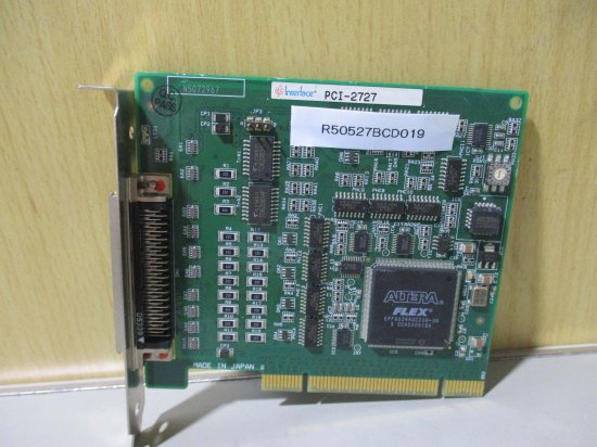 中古 Interface PCI-2727 16/16点デジタル入出力ボード - growdesystem