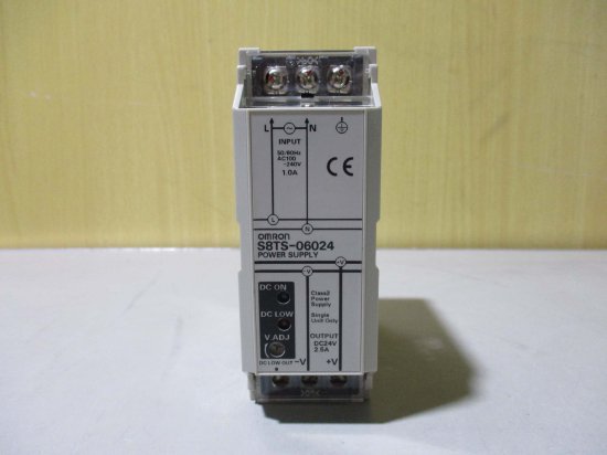 中古 OMRON POWER SUPPLY S8TS-06024 パワーサプライ - growdesystem